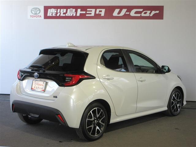 ヤリス ハイブリッドＺ　ＰＣＳ　整備記録簿　ＡＷ　Ｂカメラ　ドラレコ付　ＬＥＤランプ　スマキー　ＥＴＣ付き　ＶＳＣ　パワステ　クルコン　カーテンエアバック　キーフリー　ＡＢＳ　イモビ　エアコン　エアバッグ　デュアルエアバック（2枚目）