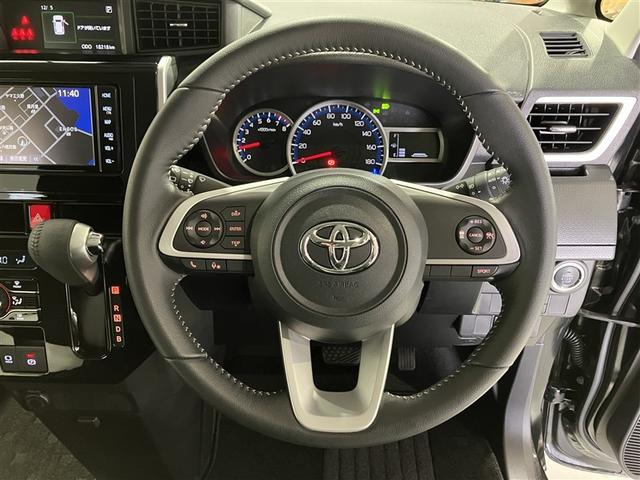 ルーミー カスタムＧ－Ｔ　助手席エアバック　両側オートスライドドア　スマートキープッシュスタート　ＬＥＤライト　横滑り防止機能　クルコン　点検記録簿　ＥＴＣ付　アルミホイール　キーレス　ＤＶＤ　ドラレコ　ナビ＆ＴＶ　エアバッグ（9枚目）