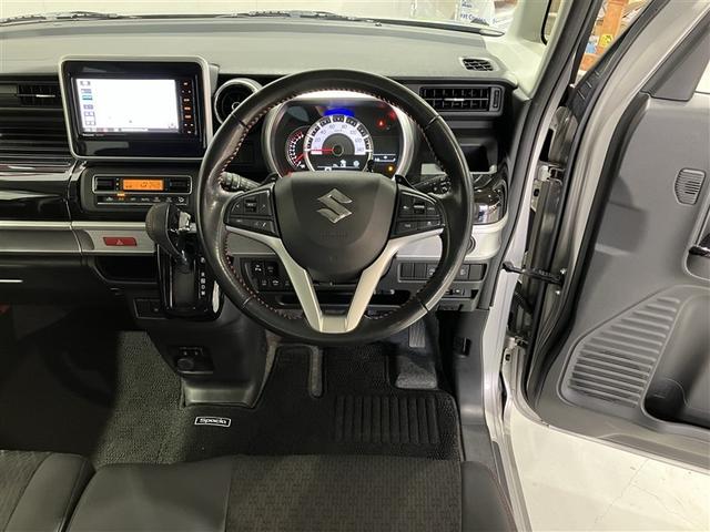 スペーシアカスタム ハイブリッドXSターボ 両自動ドア 前後誤発進抑制機能 ドライブレコーダ アルミホイールタイヤ AC リアカメラ 盗難防止 スマートキー付 ESC LED ナビTV クルコン ETC車載器 キーフリーシステム DVD再生可能(3枚目)