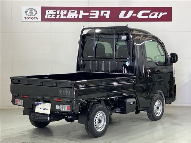 ハイゼットトラック ジャンボエクストラ　アイドリングストップ付き　記録簿あり　ブレーキサポート　盗難防止システム　スマ－トキ－　ダブルエアバッグ　前席パワーウィンドウ　フルセグ　ＬＥＤライト　キーフリー　ＴＶ　４ＷＤ　横滑り防止　エアコン（2枚目）