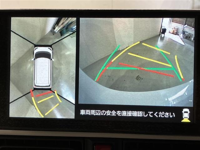 ムーヴキャンバス ストライプスＧターボ　レーダーブレーキ　Ｂカメラ　パワーウィンドゥ　地デジ　左右オートスライド　サイドエアバッグ　ＬＥＤヘッドライト　スマートキー　フルオートエアコン　記録簿　セキュリティーアラーム　ＴＶ　エアバック（8枚目）