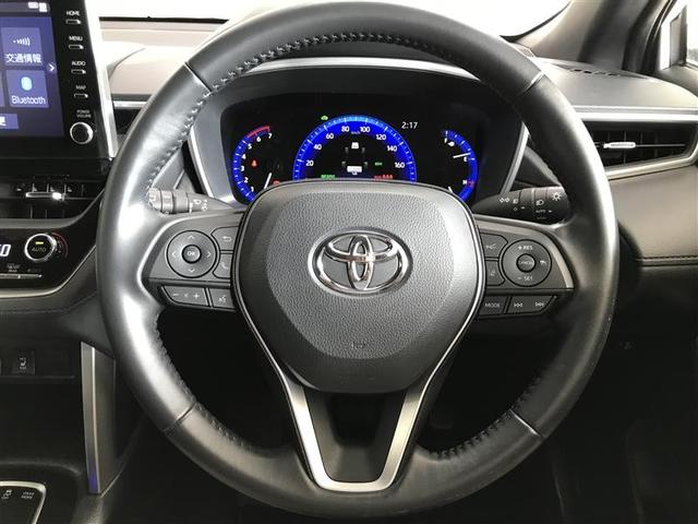 カローラクロス ハイブリッド　Ｚ　ＡＣ１００Ｖ電源　衝突軽減Ｂ　フルセグテレビ　スマキ－　Ｂモニター　アクティブクルーズコントロール　メモリナビ　イモビ　ＬＥＤ　ＡＣ　運転席Ｐシート　メディアプレイヤー接続　キーレス　パワステ　アルミ（13枚目）