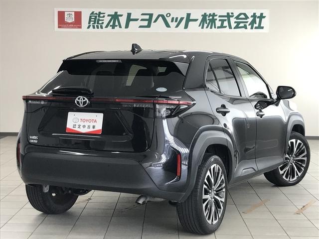 ヤリスクロス Ｚ　バックモニタ　横滑り防止システム　イモビ　カーテンエアバッグ　クルーズＣ　エアコン　スマートキ－　アルミ　キーフリー　パワステ　ダブルエアバック　ＬＥＤヘット　エアバッグ　ＡＢＳ　運転席パワーシート（6枚目）
