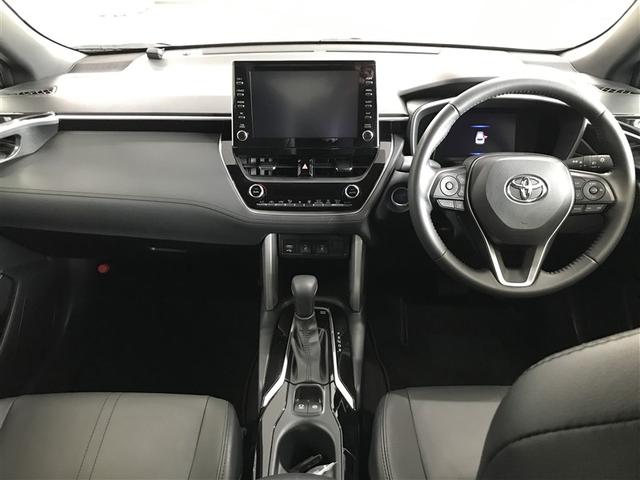 カローラクロス ハイブリッド Z 衝突軽減B フルセグテレビ スマキ- Bモニター アクティブクルーズコントロール メモリナビ イモビ LED AC 運転席Pシート メディアプレイヤー接続 キーレス パワステ アルミ エアバッグ(7枚目)