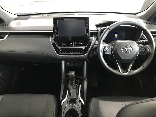 カローラクロス ハイブリッド Z 衝突軽減B フルセグテレビ スマキ- Bモニター アクティブクルーズコントロール メモリナビ イモビ LED AC 運転席Pシート メディアプレイヤー接続 キーレス パワステ アルミ エアバッグ(7枚目)