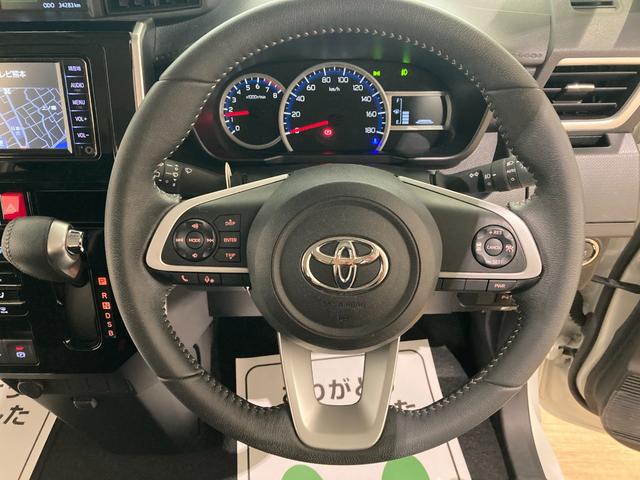 ルーミー カスタムG 衝突軽減ブレーキ 純正ナビTV バックカメラ 前後ドライブレコーダー 電動パーキング 両側パワースライドドア クルーズコントロール LEDライト(13枚目)