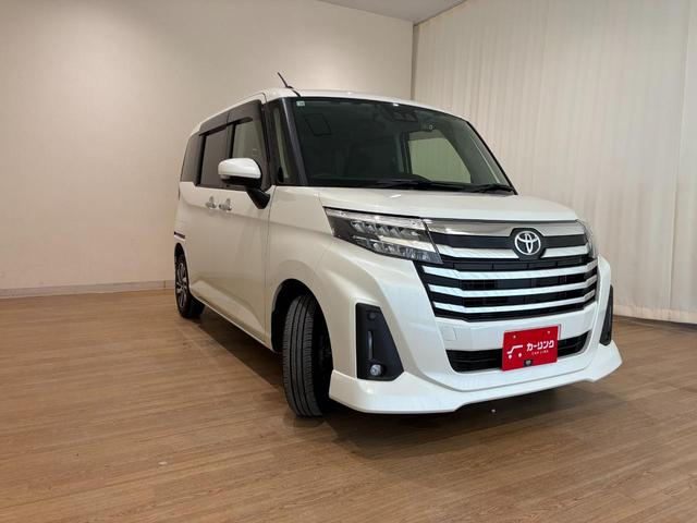 ルーミー カスタムG 衝突軽減ブレーキ 純正9型ナビ フルセグ バックカメラ 両側パワースライドドア 前後ドライブレコダー クルーズコントロール シートヒーター 電動パーキング(4枚目)