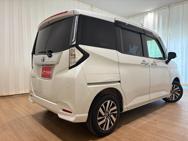 ルーミー カスタムG 衝突軽減ブレーキ 純正9型ナビ フルセグ バックカメラ 両側パワースライドドア 前後ドライブレコダー クルーズコントロール シートヒーター 電動パーキング(5枚目)