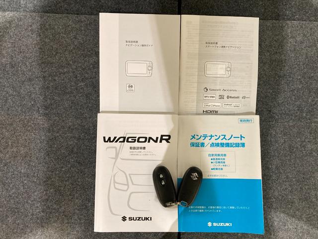 ワゴンR 20周年記念車 衝突軽減ブレーキ 純正ナビ USB/HDMI入力有り Bカメラ ETC シートヒーター運転席 スマートキー プッシュスタート アイドリングストップ(59枚目)