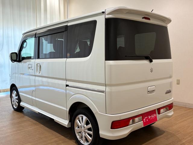 エブリイワゴン PZターボスペシャル ミラー型ドライブレコーダー 両側電動スライドドア ナビ TV レーンアシスト 衝突被害軽減システム オートライト HID キーレスエントリー 電動格納ミラー 障害物センサー(17枚目)