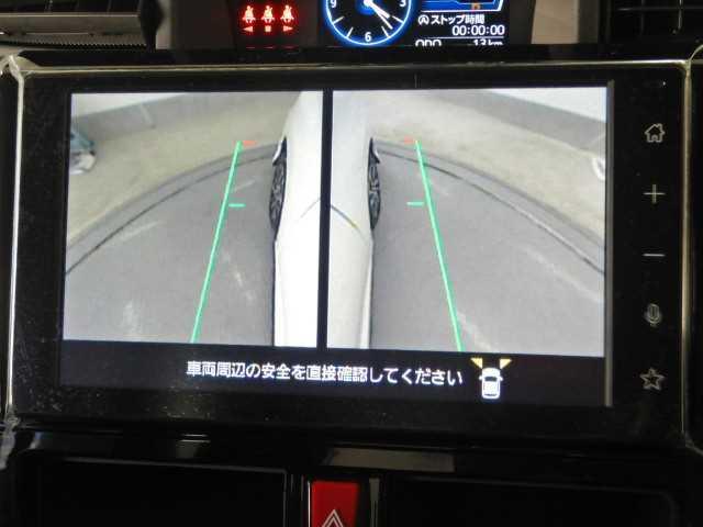 ルーミー １．０カスタムＧ　全方位カメラ　９インチディスプレイオーディ　アイドリング　両側電動ＳＤ　電動格納式ドアミラー　ＬＥＤヘット　コーナーソナー　バックビューモニター　シートヒータ　衝突回避ブレーキ　ＵＳＢ　Ａライト　ＴＶ　地デジ　スマートキー　衝突安全ボディ　ＰＷ（5枚目）