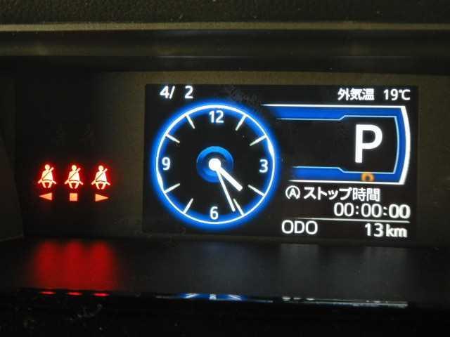 ルーミー １．０カスタムＧ　全方位カメラ　９インチディスプレイオーディ　アイドリング　両側電動ＳＤ　電動格納式ドアミラー　ＬＥＤヘット　コーナーソナー　バックビューモニター　シートヒータ　衝突回避ブレーキ　ＵＳＢ　Ａライト　ＴＶ　地デジ　スマートキー　衝突安全ボディ　ＰＷ（12枚目）