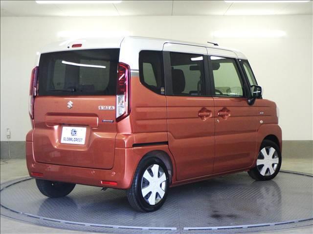 スペーシア ハイブリッドＸ　全方位カメラ　９インチコネクトナビ／ＴＶ　ＴＶ＆ナビ　運転席エアバッグ　デュアルセンサーブレーキ　ＥＴＣ　サイドエアバッグ　電格ミラー　バックアイカメラ　フルセグテレビ　運転席助手席エアバッグ　前席シートヒーター　ＬＥＤ　ＵＳＢ　ＥＳＰ（2枚目）