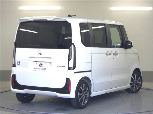 N-BOXカスタム カスタム ホンダセンシング バックカメラ W電動ドア CMBS オートLED 電格ミラー オートエアコン スマートキ LED 盗難防止装置 クルコン バックカメラ パワーステアリング エアバッグ ESC パワーウインドウ オートライト ABS(2枚目)