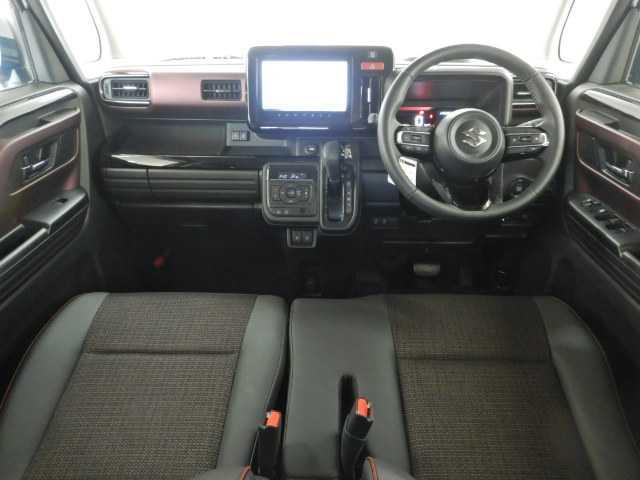 スペーシアカスタム ハイブリッドXS 全方位カメラ 9インチメモリーナビ/TV エアロ サイドカーテンエアバック 電動格納ドアミラー 盗難警報装置 運転席エアバッグ 両側電動パワースライドドア ETC 地デジ アイドリングS スマートキー 横滑り防止装置 衝撃安全ボディー ABS(3枚目)