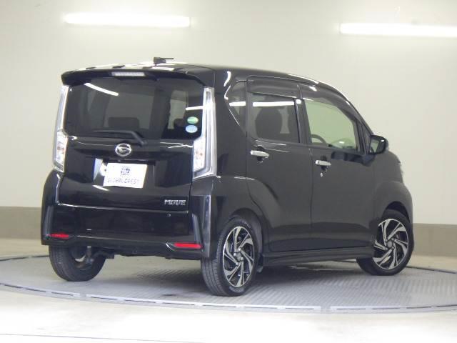 ムーヴ カスタムＲＳハイパーＳＡ３　ターボ　８インチナビ／ＴＶ　Ａライト　ターボエンジン　電動格納ドアミラー　アイドリングＳＴＯＰ　ナビＴＶ　セキュリティアラーム　ＥＴＣ付　Ｒカメラ　キーレス　パワーステアリング　オートエアコン　スマートキー　パワーウィンドウ（2枚目）