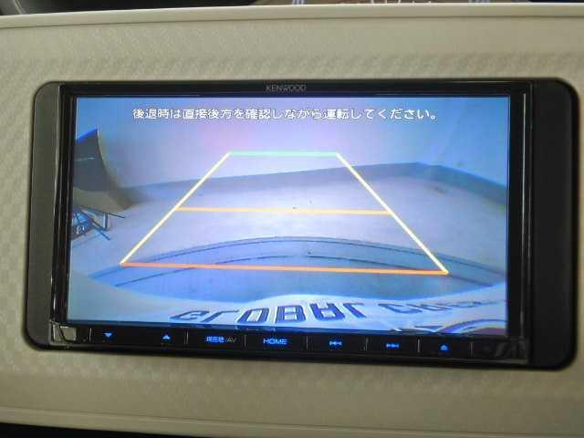 ムーヴキャンバス Ｘ　メモリナビ／ＴＶ　バックカメラ　プッシュスタート　ＥＴＣ　ナビＴＶ　キーレスエントリー　バックモニター　フルオートエアコン　両側スライド　運転席エアバッグ　電動格納ミラー　アイドルストップ　オートライト　インテリキー　ＥＴＣ　ＥＳＣ　盗難防止システム　ＡＢＳ（4枚目）