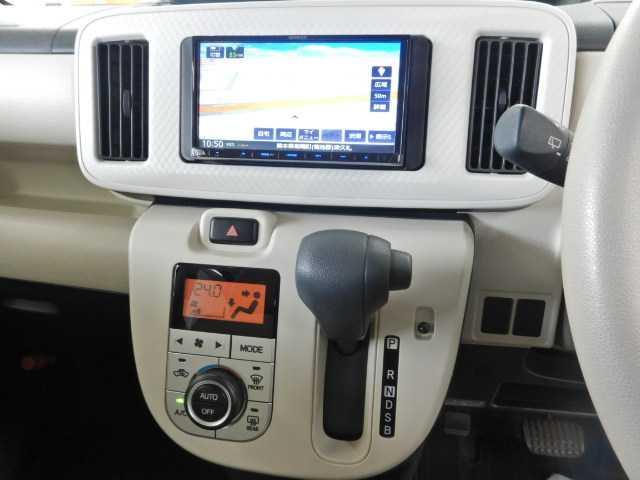 ムーヴキャンバス Ｘ　メモリナビ／ＴＶ　バックカメラ　プッシュスタート　ＥＴＣ　ナビＴＶ　キーレスエントリー　バックモニター　フルオートエアコン　両側スライド　運転席エアバッグ　電動格納ミラー　アイドルストップ　オートライト　インテリキー　ＥＴＣ　ＥＳＣ　盗難防止システム　ＡＢＳ（7枚目）