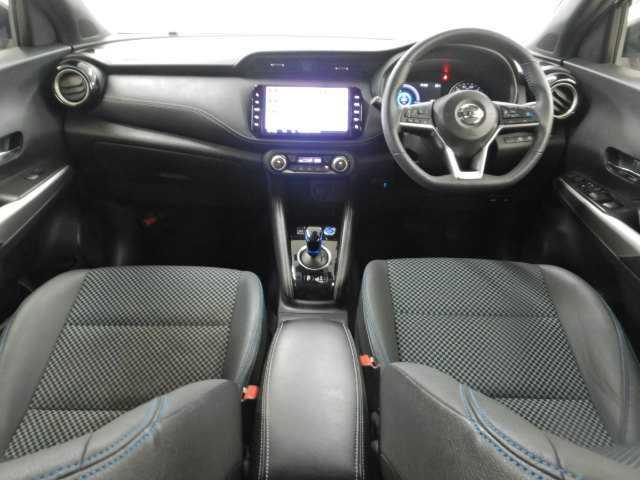 キックス １．２　ｅパワーＸ　全方位カメラ　９インチナビ／フルセグＴＶ　フロントカメラ　ナビ＆ＴＶ　ＶＤＣ　クルコン　スマートキー　ＤＶＤ再生　ＬＥＤヘッド　パワーステアリング　盗難防止システム　ＥＴＣ　オートライト　メモリーナビ　サイドエアバッグ　ＡＡＣ　衝突安全ボディ（3枚目）