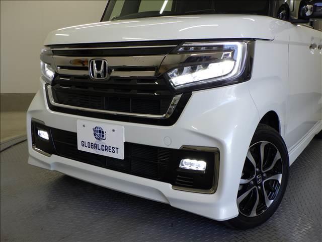 N-BOXカスタム カスタム L 8インチナビ/フルセグTV 両側パワースライド 両席電動スライドドア Pソナー SDナビゲーション 電動格納ミラ- 衝突安全ボディ サイドエアバッグ ナビTV Aストップ シートヒータ キーフリーシステム LEDライト リアカメ AC スマキー(8枚目)