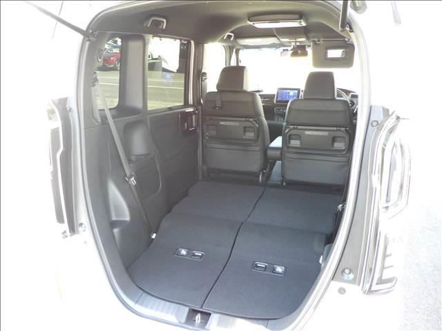 N-BOXカスタム カスタム L 8インチナビ/フルセグTV 両側パワースライド 両席電動スライドドア Pソナー SDナビゲーション 電動格納ミラ- 衝突安全ボディ サイドエアバッグ ナビTV Aストップ シートヒータ キーフリーシステム LEDライト リアカメ AC スマキー(16枚目)