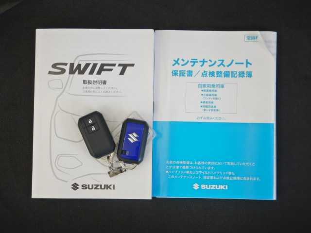 スイフト １．２ハイブリッドＭＺ　全方位カメラ　９インチナビ／ＴＶ　ＵＳＢ　エアバック　エアロ　バックアイカメラ　クリアランスソナー　フルセグＴＶ　ＬＥＤライト　ナビＴＶ　スマートキー　メモリーナビ　オートクルーズコントロール　Ｓヒーター　キーレス　パワステ　ＡＢＳ（20枚目）