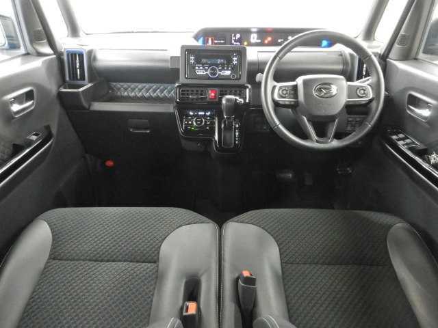 タント カスタムＲＳスタイルセレクション　両側パワースライド　両自動ドア　前後ソナー　サイドエアバック　クルコン　Ａライト　前席シートヒーター　ＵＳＢ　バックモニター　スマートキー　ＬＥＤヘッドライト　エネチャージ　ＥＴＣ付　ターボ　盗難防止システム　ＡＡＣ（3枚目）