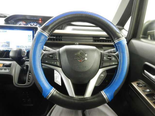 ワゴンＲカスタムＺ ハイブリッドＺＸ　全方位カメラ　９インチナビ／ＴＶ　アイドリングＳＴＯＰ　キーフリーシステム　カーテンエアバック　盗難防止　サイドカメラ　電格ドアミラー　シートヒータ　パワステ　全方位モニター用カメラ　エアコン　ＬＥＤランプ　パワーウィンドウ　ＤＶＤ（8枚目）