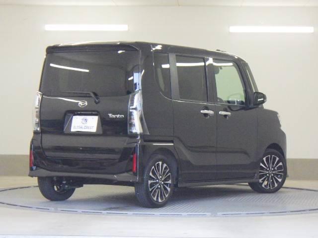 タント カスタムＲＳ　ナビ／ＴＶ　バックカメラ　両側パワスラ　ＩＳＴＯＰ　クリソナ　地デジフルセグ　オートミラー　ＥＴＣ付き　メモリーナビゲーション　運転席シートヒーター　ナビＴＶ　ＡＡＣ　ターボエンジン　ＬＥＤライト　サイドエアバッグ　オートライト　キーフリー（2枚目）