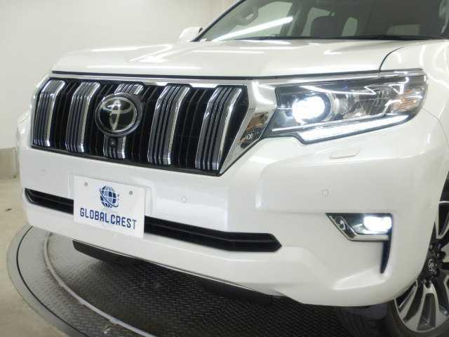 ランドクルーザープラド 2.8D-TB TZ-G サンルーフ 革 9インチナビ オートハイビーム エアシート 横滑り防止装置 LEDライト パノラミックビュー オートクルーズコントロール パワーウィンドウ 電動格納サードシート 電動シート 3列シート メモリーナビ 4WD ナビ(15枚目)