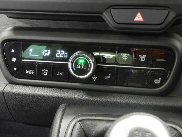 N-ONE RS 2トーンカラー 6速MT ターボ サイドカーテンエアバック クリアランスソナー シートヒータ 横滑り防止機能 インテリキー AAC オートクルーズコントロール アイドリングストップ機能 Aライト パワーウィンドウ パワーステアリング(11枚目)