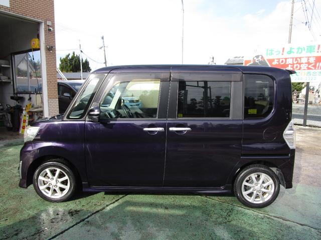 タント カスタムＸ　ＳＡ　禁煙車／衝突軽減ブレーキ／電動スライドドア／純正ナビ／フルセグテレビ／バックカメラ／ＤＶＤビデオ／ブルートゥース接続／純正アルミ／ＥＴＣ／プッシュスタート／スマートキー（4枚目）