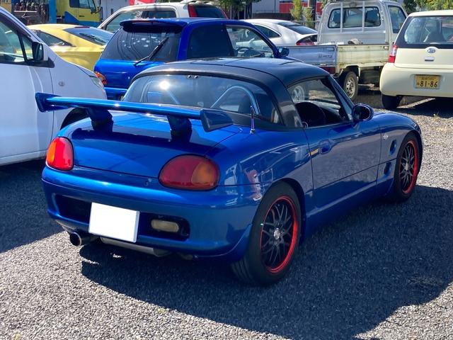 　オープンカー　社外アルミホイール　５速マニュアル車　ＥＴＣ　社外ハンドル(22枚目)