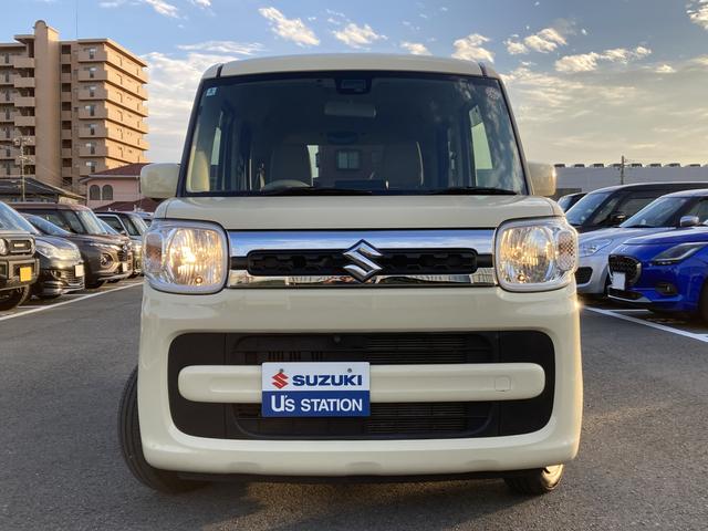 スペーシア HYBRID X MK53S FF CVT 全方位ナビ 衝突安全ボディ・運転席/助手席エアバッグ・サイドエアバッグ・ABS・サイドインパクトバー・ブレーキアシスト・盗難防止装置・横滑り防止装置・ヒルスタートアシスト・クリアランスソナー(3枚目)