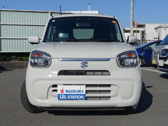 アルト ＨＹＢＲＩＤ　Ｘ　２型　ＦＦ　ＣＶＴ　衝突安全ボディ　運転席／助手席エアバッグ・サイドエアバッグ・サイドインパクトバー・盗難防止装置・カーテンエアバッグ・横滑り防止装置・衝突防止装置・衝突軽減装置・ヒルスタートアシスト・クリアランスソナー・スマートキー（3枚目）