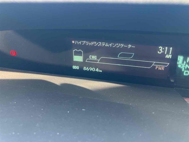 プリウス S LEDエディション ETC ナビ TV アルミホイール LEDヘッドランプ ヘッドライトウォッシャー スマートキー 電動格納ミラー CVT 盗難防止システム 衝突安全ボディ ABS ESC CD エアコン(21枚目)