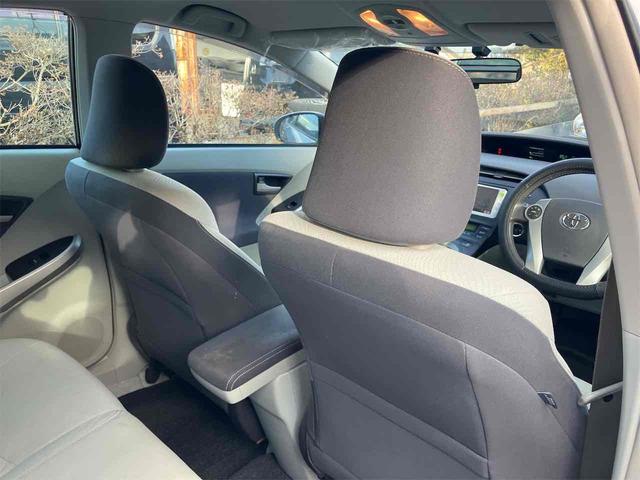 プリウス S LEDエディション ETC ナビ TV アルミホイール LEDヘッドランプ ヘッドライトウォッシャー スマートキー 電動格納ミラー CVT 盗難防止システム 衝突安全ボディ ABS ESC CD エアコン(58枚目)