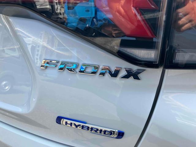 フロンクス ベースグレード ハイブリッド ETC 全周囲カメラ ナビ TV クリアランスソナー オートクルーズコントロール レーンアシスト 衝突被害軽減システム オートライト LEDヘッドランプ スマートキー(19枚目)