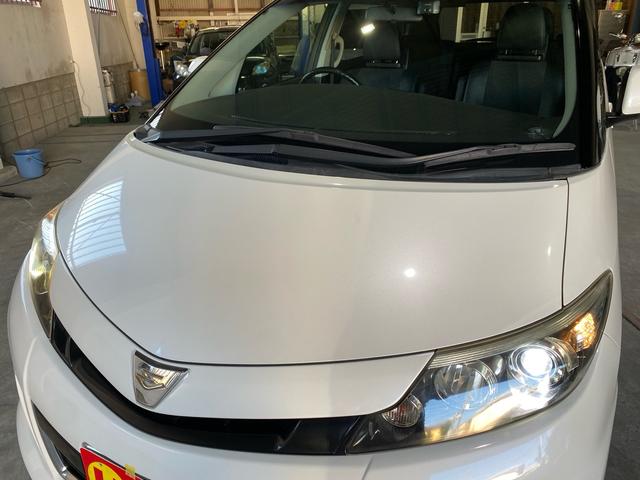 エスティマ アエラス プレミアムエディション TV ナビ バックカメラ Bluetooth 純正18インチホイール ハーフレザーシート フリップダウンモニター パワーシート ビルトインETC オットマン 両側パワスラ(6枚目)