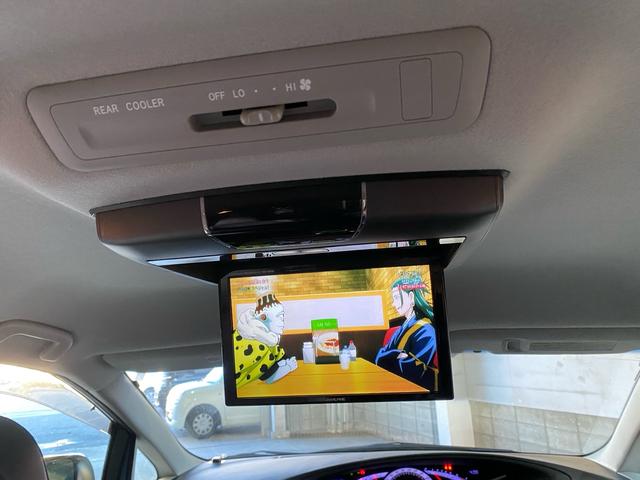 エスティマ アエラス プレミアムエディション TV ナビ バックカメラ Bluetooth 純正18インチホイール ハーフレザーシート フリップダウンモニター パワーシート ビルトインETC オットマン 両側パワスラ(43枚目)