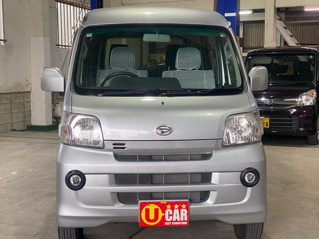 ハイゼットカーゴ クルーズ　フォグランプ　電動格納ミラー　パワーウィンドウ　ＣＤ　ラジオ　シートカバー　分割シート　フルフラットシート　ハイルーフ（3枚目）