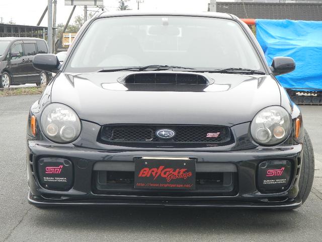 WRX STi 車高調 社外18AW HIDライト 6速MT(2枚目)