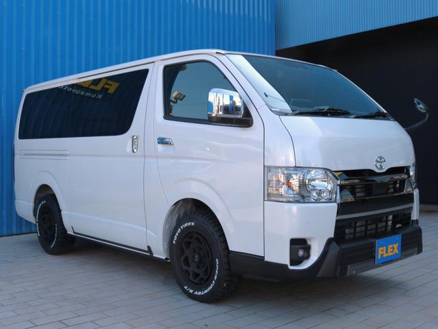 ハイエースバン スーパーＧＬ　ダークプライムＩＩ　登録済み未使用車　アルパイン１１インチフローティングナビ　ＨＤＭＩポート　ティーフォーススポイラー　ネクサストレイルＡＷ　オープンカントリーＲＴ　アルティメットＩＩテールランプ　パノラミックビュー（21枚目）