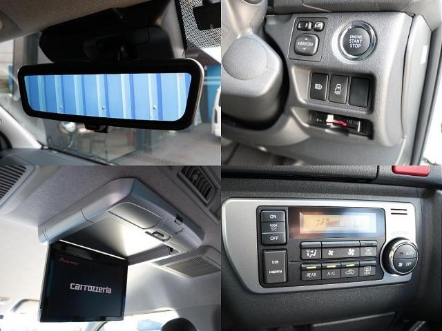 ハイエースワゴン GL ロング 7型ワゴン 純正シート配列カスタム 新品フロントスポイラー 新品オバフェン 新品アルティメットテール 新品デルフ06AW 新品シートカバー 新品フットパネル フルセグナビ HDMI 後席モニター(8枚目)