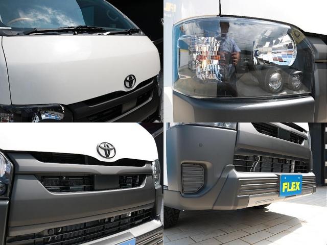 ハイエースバン ロングＤＸ　Ｗｏｏｄ　Ｖｉｌｌａｇｅ　８ナンバーキャンピング　ＦＡＳＰシート　床張り　サブバッテリー　ダウンライト　フルフラット　テーブル　天井ウッド張り　ブラックエディションカスタム　イージークローザー　ＰＶＭ（16枚目）