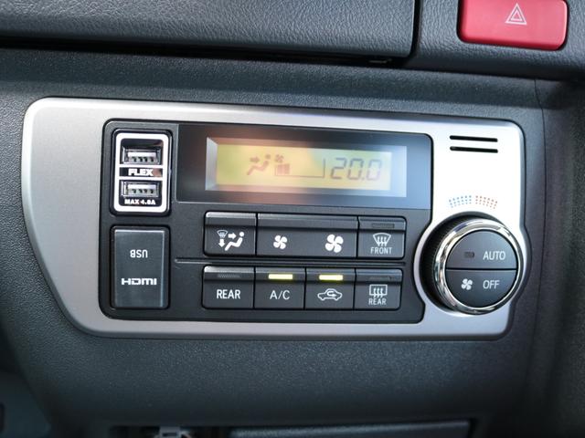 ハイエースワゴン GL ロング シートアレンジニューアス 1400mmセカンドシート フルフラットベッド 床張り テーブル アルパイン大画面ナビ 大画面後席モニター HDMI リアカーテン リアスモーク 前後ドラレコ 天井スピーカー(40枚目)