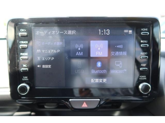 ヤリス ハイブリッドＧ　ＴＳＳ　ＥＴＣ　ナビ　ＵＳＢ　ブルートゥース　全方位カメラ　クルーズコントロール　コーナーセンサー　キーレス　プッシュスタート　オートライト　オートエアコン（6枚目）