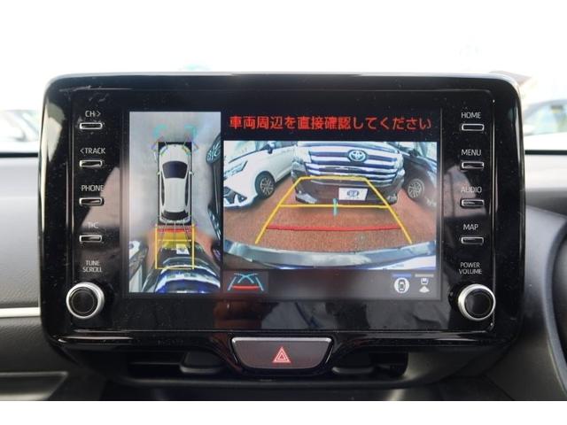 ヤリス ハイブリッドＺ　ＴＳＳ　ＥＴＣ　全方位カメラ　ＬＥＤヘッドライト　コーナーセンサー　シートヒーター　スマートキー　プッシュスタート　クルーズコントロール　オートライト　オートエアコン（4枚目）
