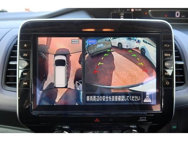 セレナ ハイウェイスターV ETC 10インチナビ フルセグ CD DVD ブルーレイ バックカメラ サイドカメラ フロントカメラ 全方位カメラ LEDヘッドライト コーナーセンサー アイドリングストップ 両側電動スライドドア(4枚目)