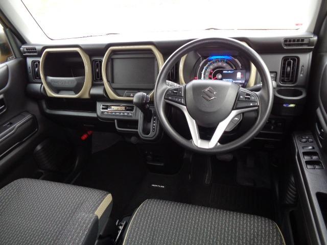 ハスラー ハイブリッドＧ　スズキＳＳ　２トーン　レンタ　ＬＥＤヘッドライト　コーナーセンサー　シートヒーター　アイドリングストップ　キーレス　プッシュスタート（3枚目）